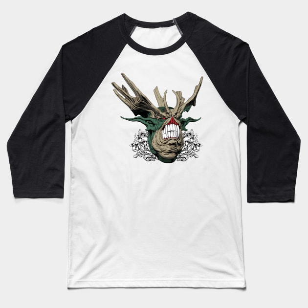 Asylum Demon Baseball T-Shirt by Cutie_Zabine